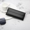 Stylish Black Leather Glasses Case - Soft PVC Sleeve for Sunglasses