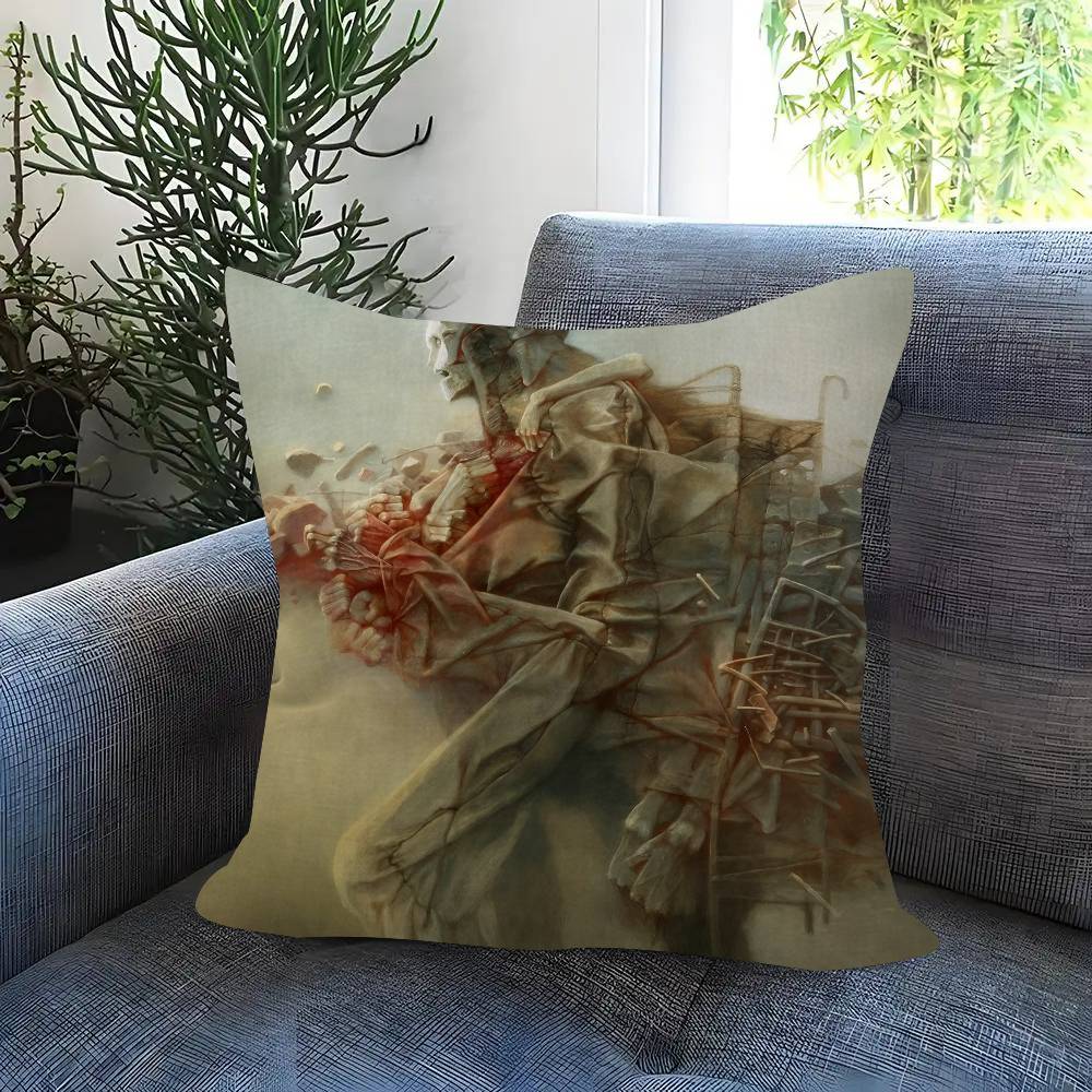 Z-Zdzislawbeksinskis Art 45*45Cm Cushion Cover Pillow Cover Decor Pillowcase Home Pillowcase For Couch Pillow