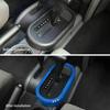 Center Console Gear Shift Cover Trim Decor Ring for Jeep Wrangler 07-10 JK Blue