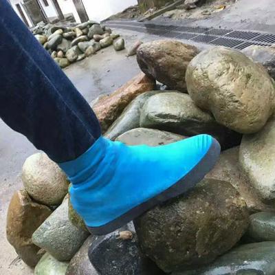 Waterproof Rain Shoes Cover Reusable Boots Flat Overshoes Covers Slip Resistant