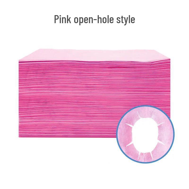 Waterproof Oil-Proof Disposable Massage Bed Sheets with Face Hole for Beauty Salon or Physiotherapy.