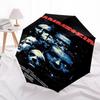 1pc RAMMSTEIN MOVIE Automatic Open, Windproof, Compact Travel Umbrella, Gift for Birthday, Christmas, Business 93001