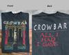 Camiseta Unisex de Manga Curta Crowbar Band All I Had S-5XL Camiseta Unisex
