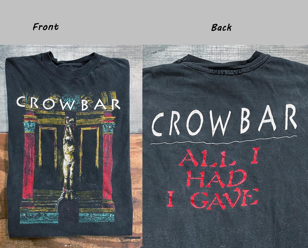 

Футболка унисекс с коротким рукавом Crowbar Band All I Had S-5XL S