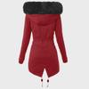 European and American Slim Fit Hooded Cotton Jacket - Women’s Warm Zipper Coat Hot Sale