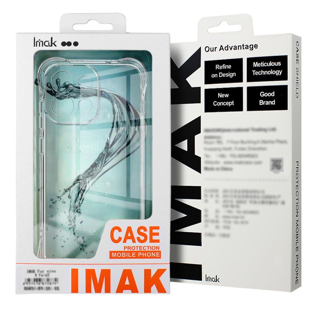 IMAK For Oppo Reno14 F 5G Case TPU Phone Cover Airbag Shockproof Protection