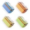 Soap Bubble Box with Brush Head Detachable Roller Design Kitchen Dish Plate Washing Foaming Soap Storage Case Daily Use