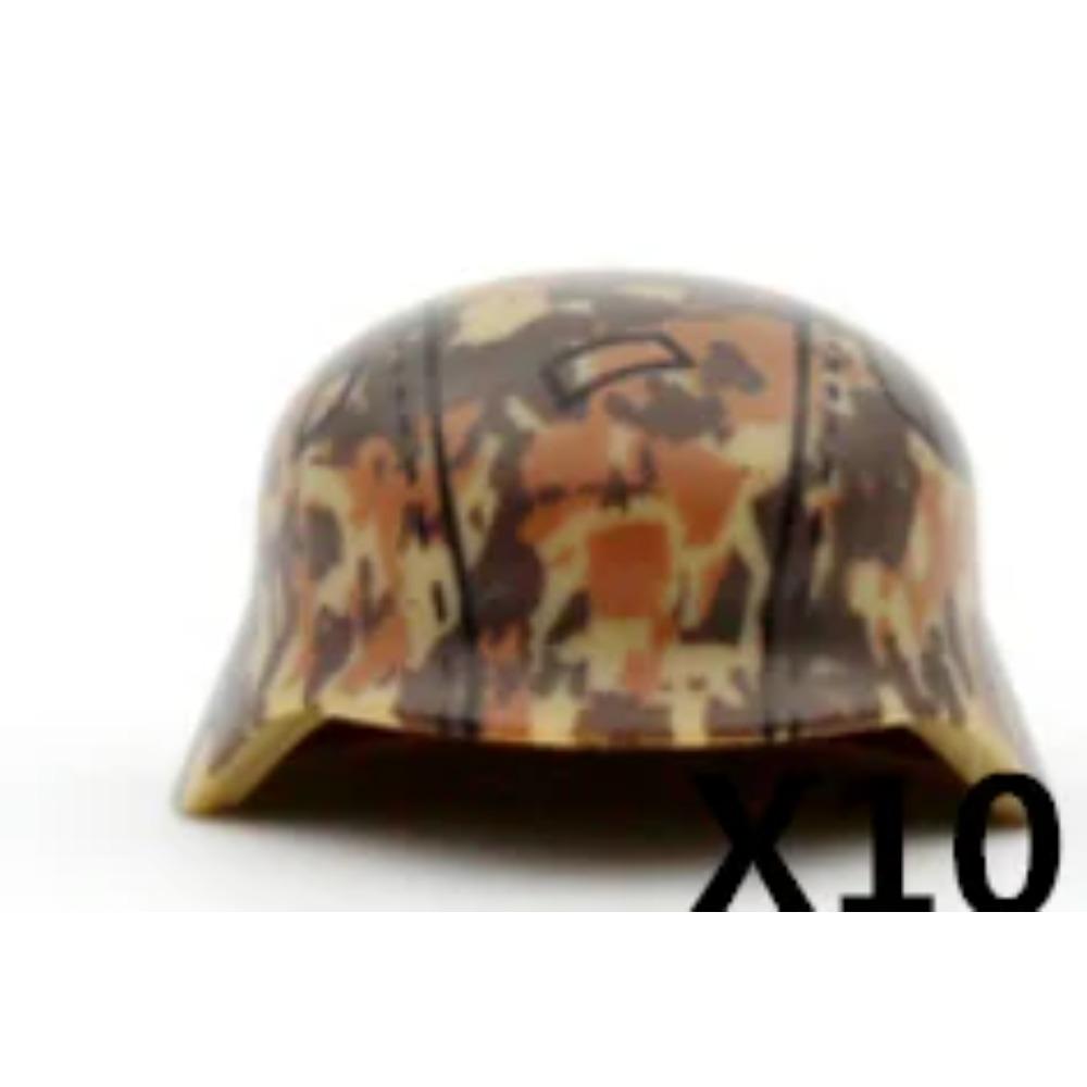 Military WWII MOC Hat Helmet Building Block German  US Soviet Soldier Figure Helmet M1 40 Beret  Accessories Brick Toy Gift K025