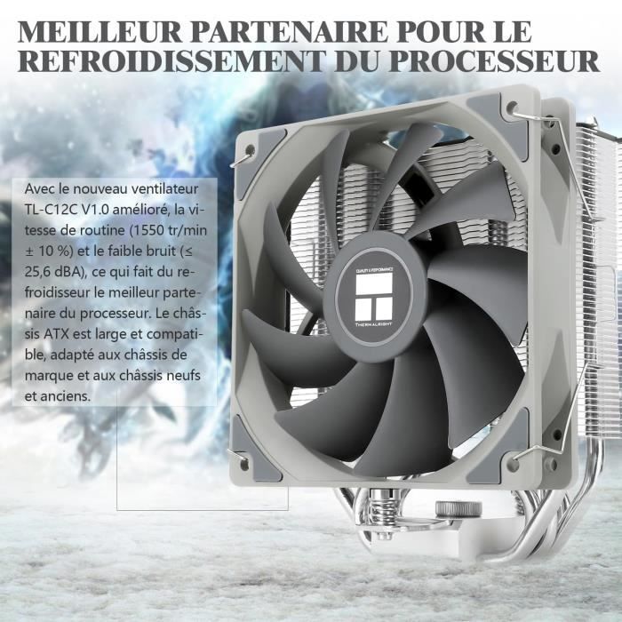 Thermalright Assassin King 120 SE Refroidisseur d'air pour processeur