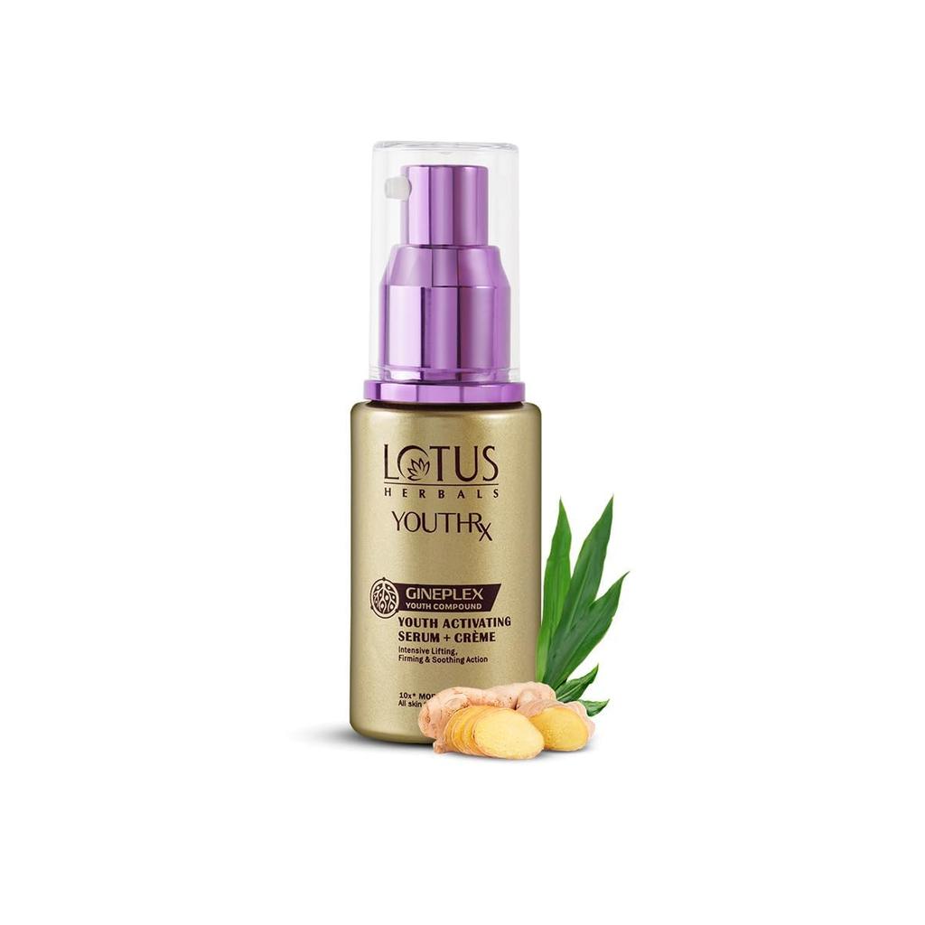 Lotus Herbals YouthRx Jugendaktivierendes Serum + Creme, 30ml