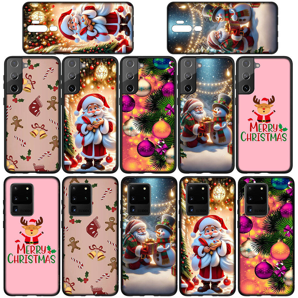 Case for iPhone 17 16 15 Xiaomi Poco F8 F7 X7 X6 M8 C85 C75 C71 Redmi Note 14 13 12 11 Pro Max A3 A4 14C 13C 15C Decoration Merry Christmas Deer Cover