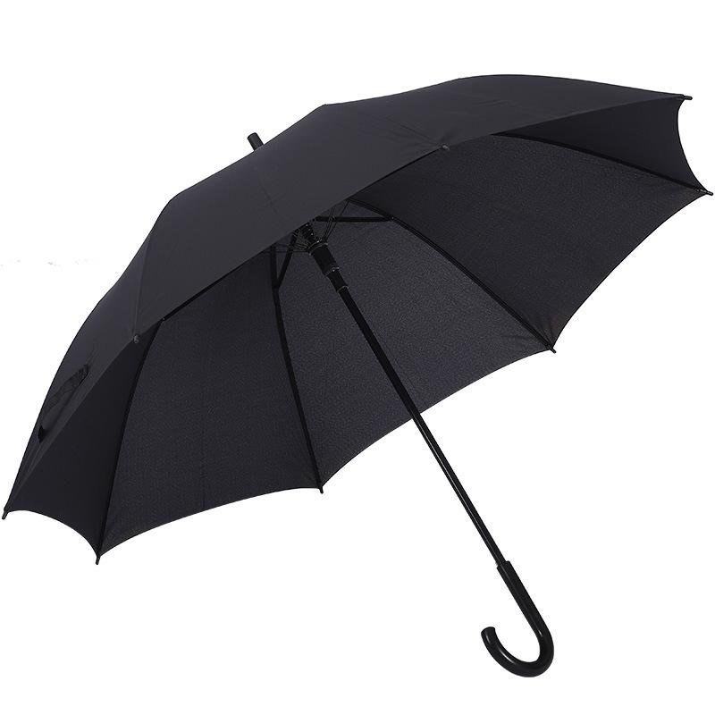 

Новый 27-дюймовый прямой зонт из цельного волокна с длинной ручкой и напечатанным зонтом для гольфа