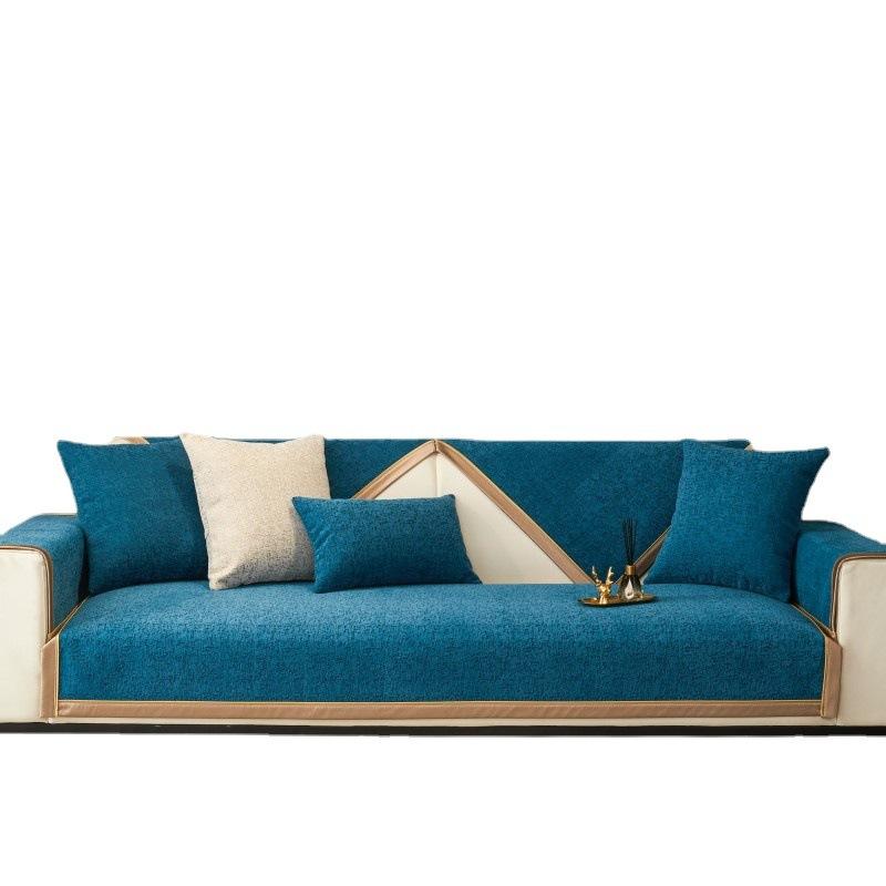 Четыре сезона универсальная шенилловая износостойкая подушка для дивана с широкими полями — фото 7