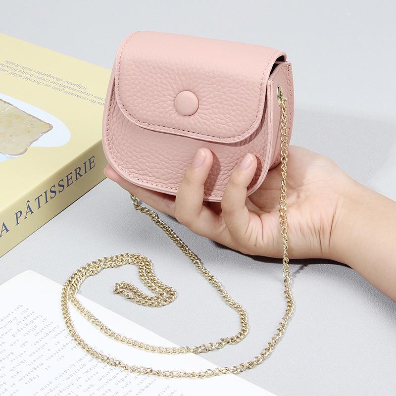 

Женский мини-кошелек кроссбоди из натуральной кожи