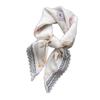 Small Fresh Flower Lace Scarf Square Women's Summer Spring Autumn Neck Protection New Korean Sunshade Headscarf