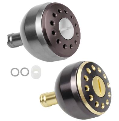 De Bouton Rond en Aluminium Moulinet de Pêche en Aluminium Spinning Poignée de Puissance Bouton Shimano A Daiwa S Remplacement 38mm Élégant 1000 1500 2000 2500 3000