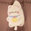 Cute Quick-Dry Cat Hand Towel - Lint-Free Coral Fleece, Highly Absorbent, Hanging Bathroom Cloth