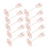 10Pcs Table Card Holder Reusable Metal Iron Place Stands Display Clips for Weddings Events Restaurants Parties