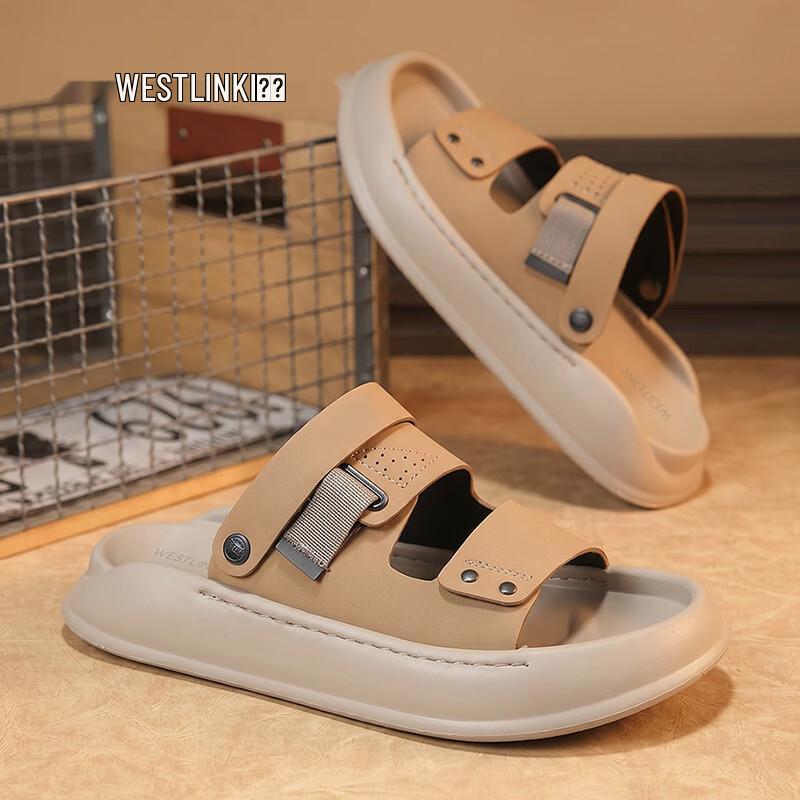 Westlink Men s Outdoor Sport Slip-On Casual Sandals US 7.5