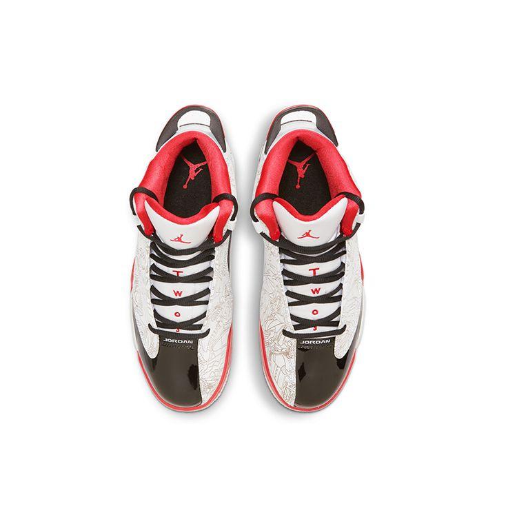 Air Jordan Dub Zero Varsity Red 2022 Men Sneakers White True-Red Black 311046-160