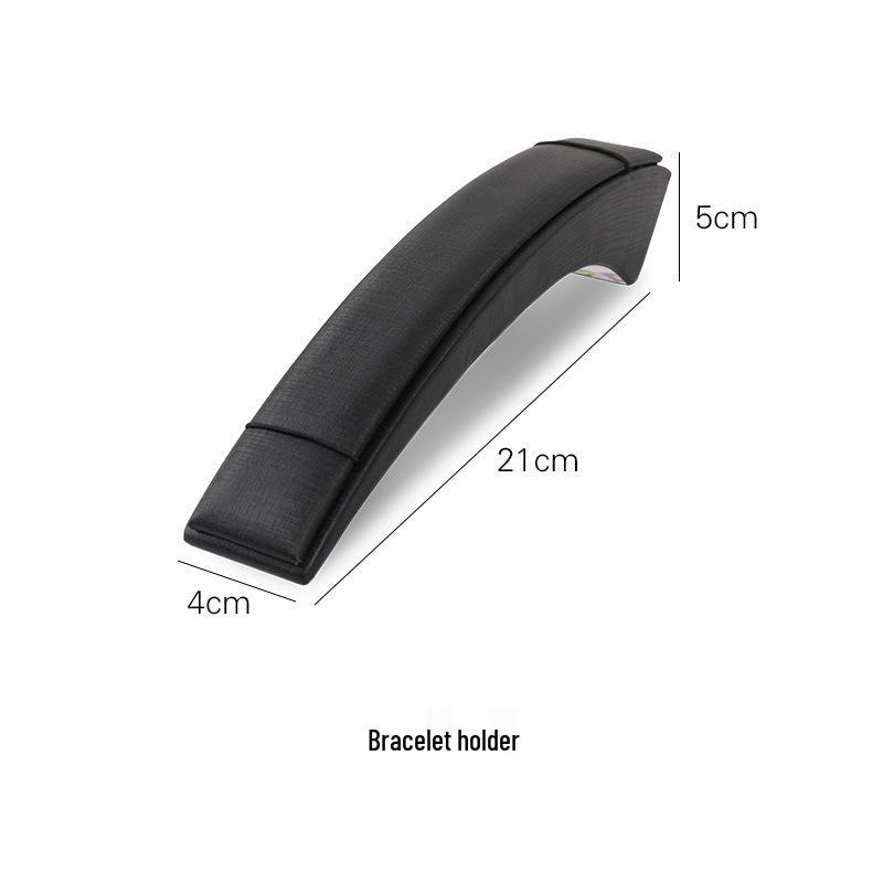 Black Jewelry Display Stand for Pendants, Necklaces, Bracelets, and Jade.