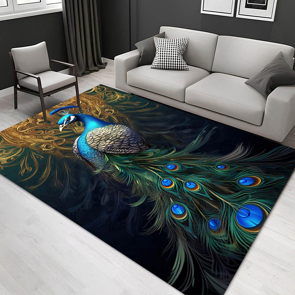 

1pc 18891528690 Pattern Carpet, Area Rug For Living Room Bedroom Room Bed Chair Laundry Entryway Corridor Yard Non-slip Outdoor Camping Rug 60cm by 90cm