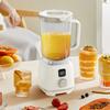 Electric Portable Juicer Fast/Slow Dual-speed Juicer 600ML Multifunctional Juicer Ice Crusher Smoothie Blender Home Kitchen Tool