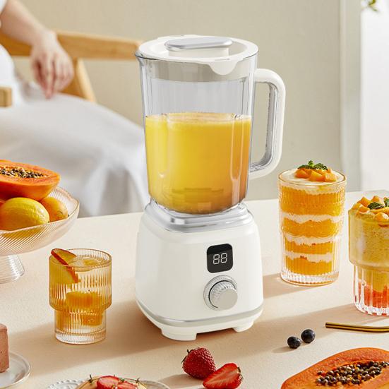 Electric Portable Juicer Fast/Slow Dual-speed Juicer 600ML Multifunctional Juicer Ice Crusher Smoothie Blender Home Kitchen Tool