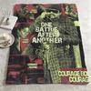 movie O-One Battle After Another-r Throw Warm Soft Flannel Blanket, Multi-use for Sofa Bed Camping Travel Nap