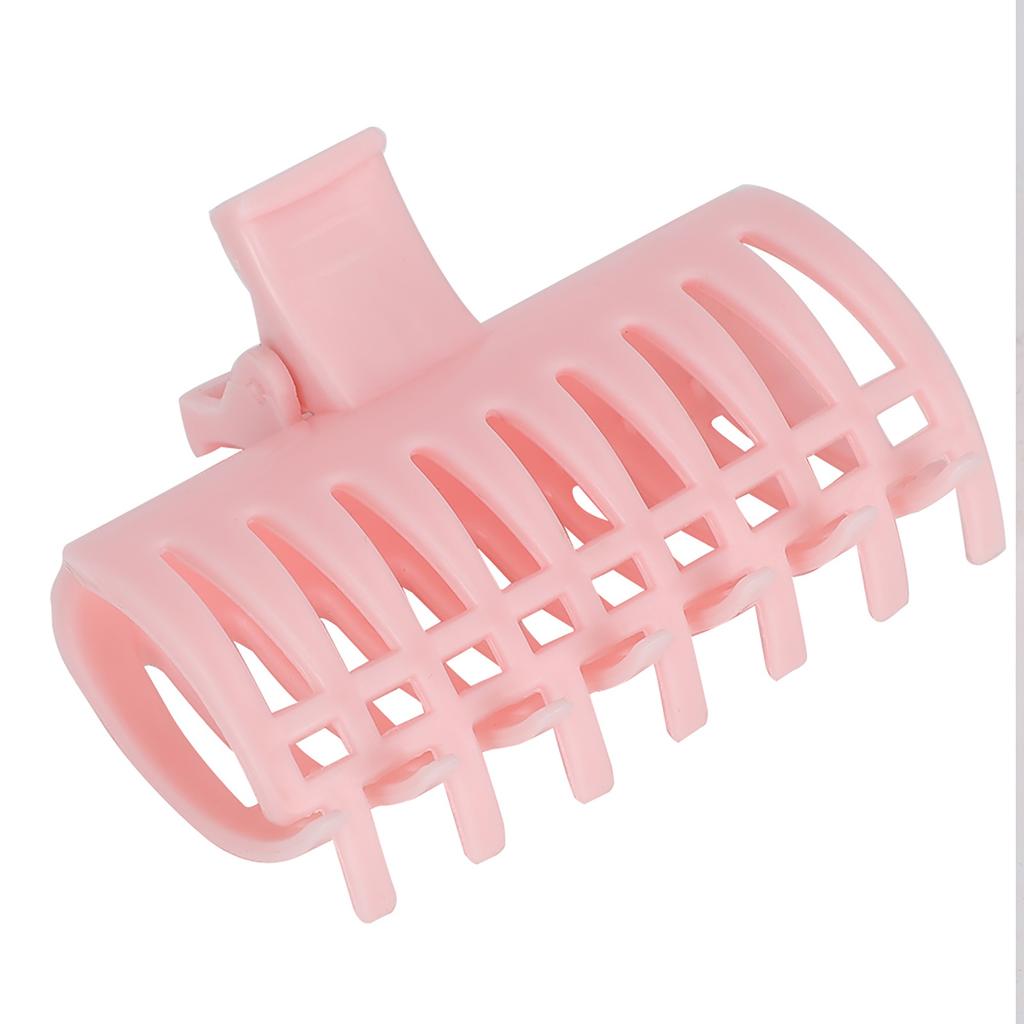 15Pcs/Set Curler Clip Hair Roller Fixing Clamp Holding Section Claw Hairdressing ToolPink