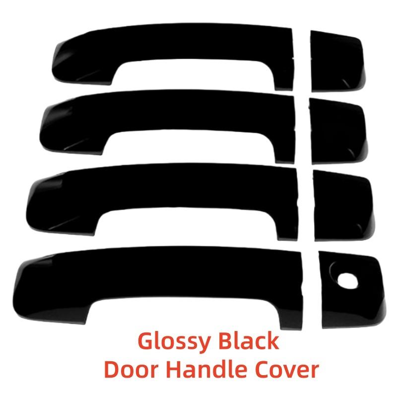 Chrome Silver Car Accessory Door Handle Cover Trim Paste Style For Toyota Tundra Sequoia 2008 2009 2010 2011 2012 2013 2014-