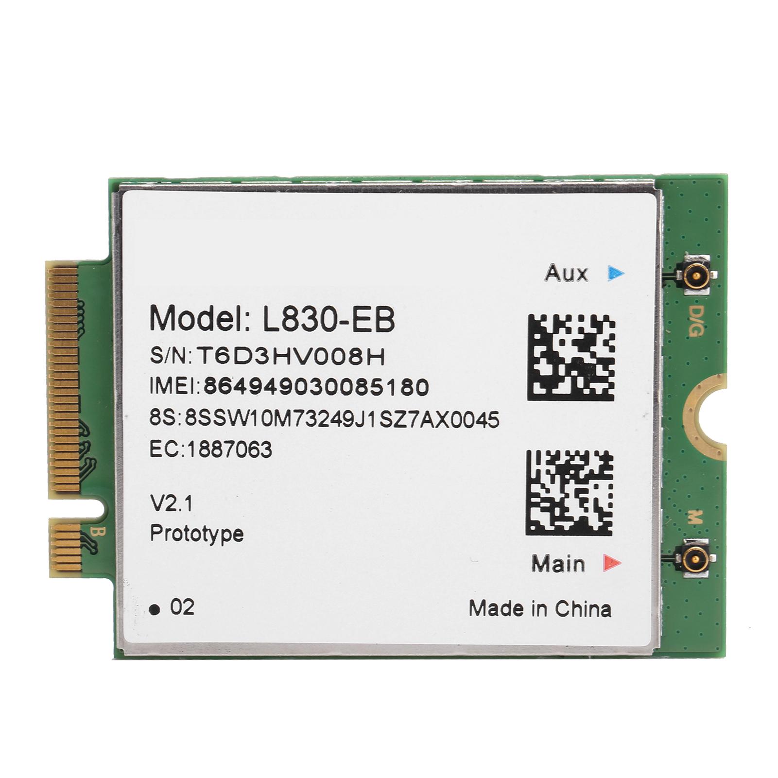 

4G Module LTE Cat6 Wifi Card M.2 for THINKPAD X380T480ST480X280T580L580L480 L830‑EB