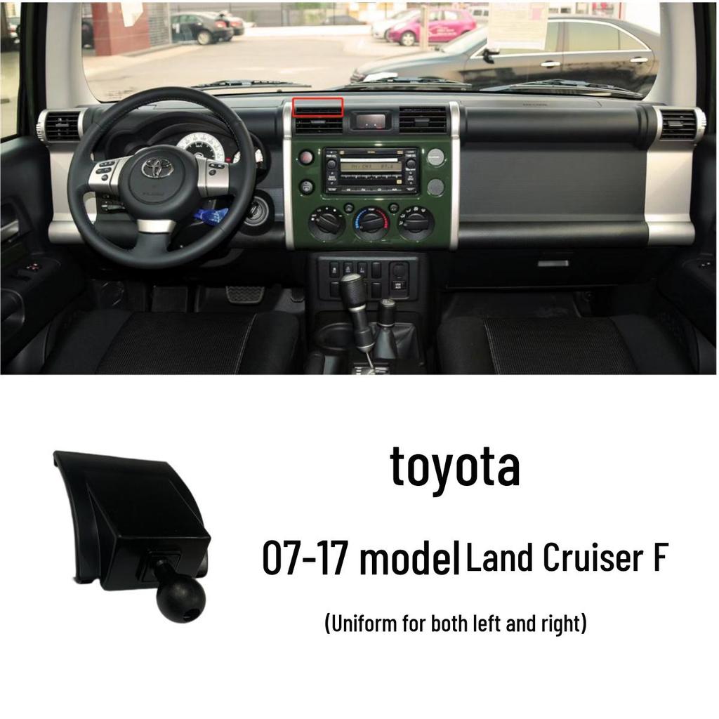 Car Phone Holder for Toyota 6th Gen Camry, Corolla, Highlander - Clip Base Accessory