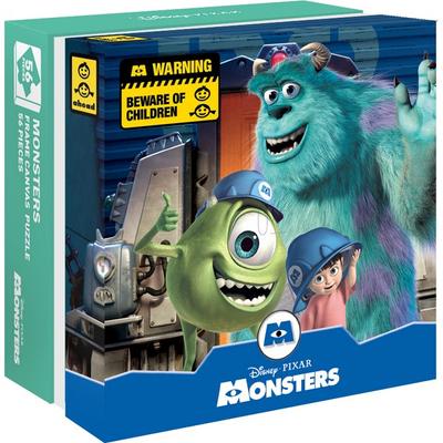 Monstros SA. Quebra-cabeça de lona TG-PD56-2104, cores misturadas, quebra-cabeça de 56 peças, jogos infantis, brinquedos educativos