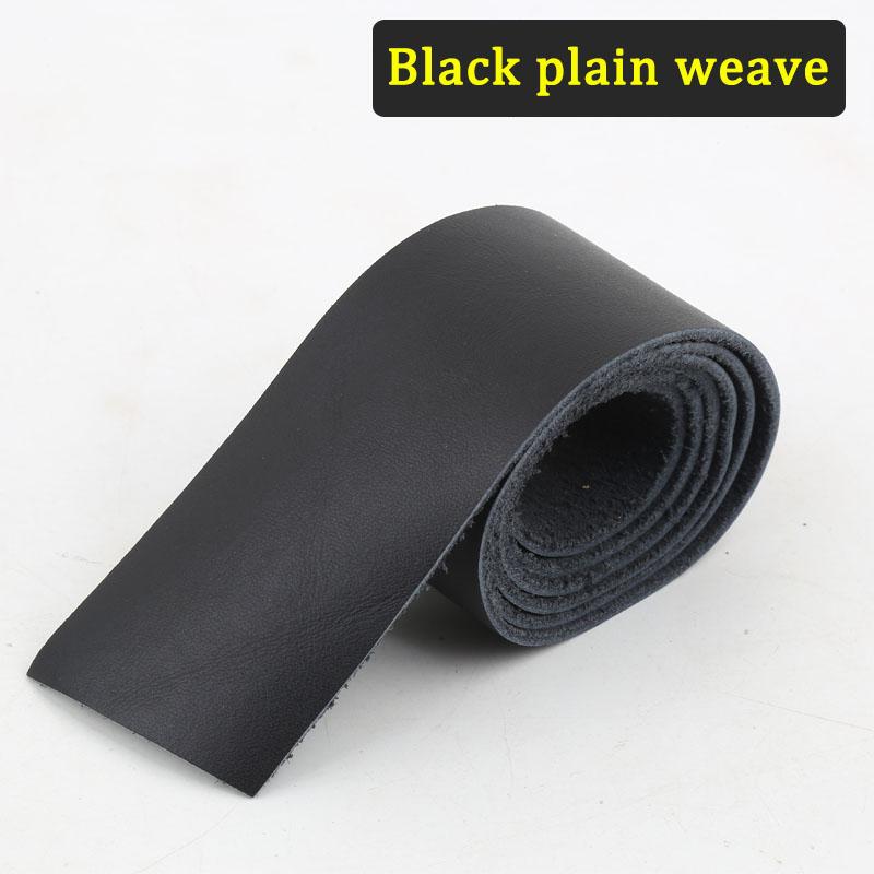 

Black top layer genuine leather cowhide strip 1.2mm edging thin cowhide handmade DIY bag with clothing accessories leather soft 2x80cm