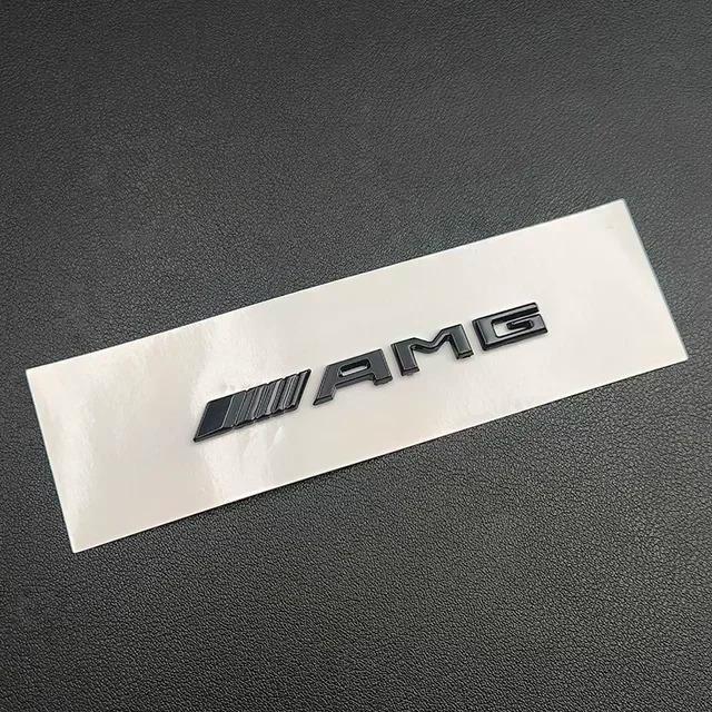 Car Emblem Sticker Accessories For Mercedes Benz AMG 4 Matic Brabus Maybach Smart W204 GLC CLA GLK W205 W203 W206 W108 W124 W126 NL6