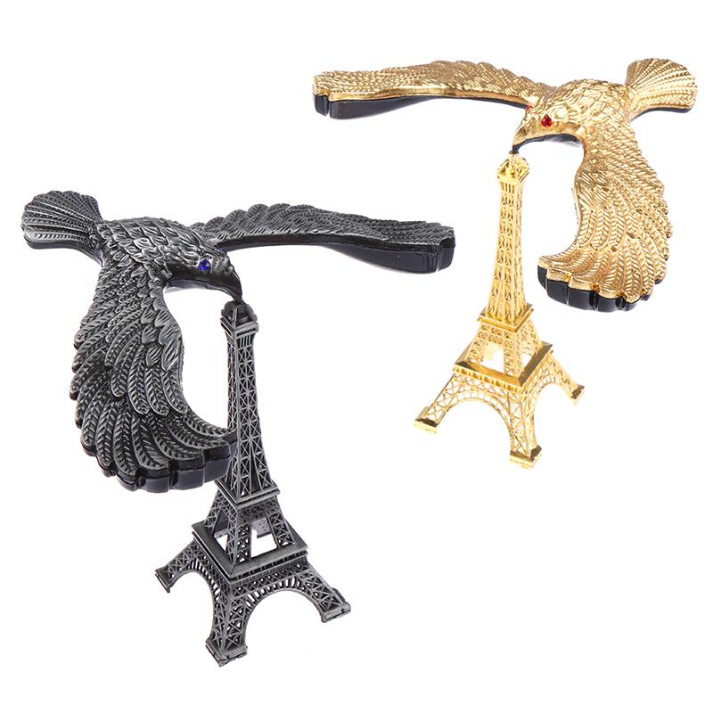 Alloy Tower Model Balance Eagle Bird Miniature Figurines Decompression Toy