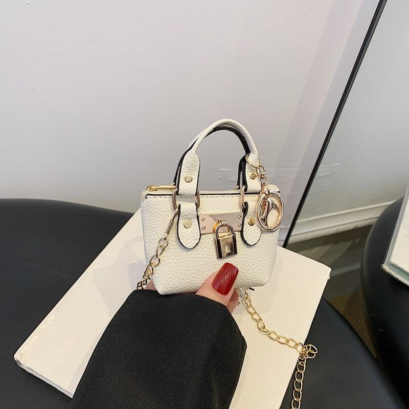 Mini quadratische Tasche Damen neue trendige vielseitige Schulter-Umhängetasche Nische leichte Luxus-Handtasche