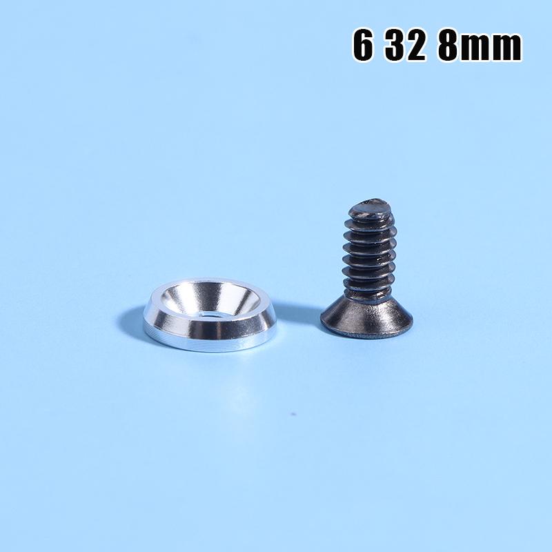 1Pc M3 6#32 6Mm 8Mm Screw +1 Washers Computer Pc Case Beautification Screws For Motherboard Power Supply Graphics Card