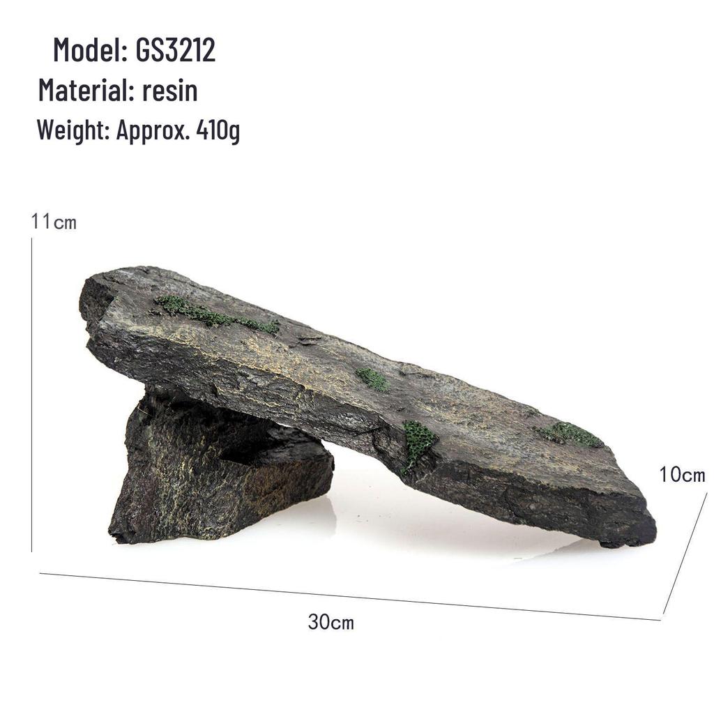 Platformă pentru Broaște Țestoase la Soare și Ascunzătoare: Loc de odihnă plutitor doi-în-unu și rampă de cățărare pentru țestoase cu tâmple roșii și țestoase de iaz chinezești