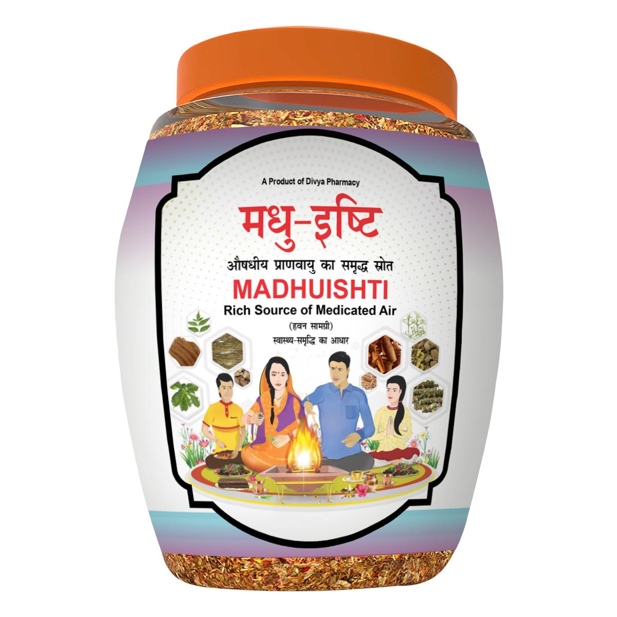 

Patanjali Divya Madhuishti (Hawan Samagri), With Ashwagandha (Withania Somnifera), 400g