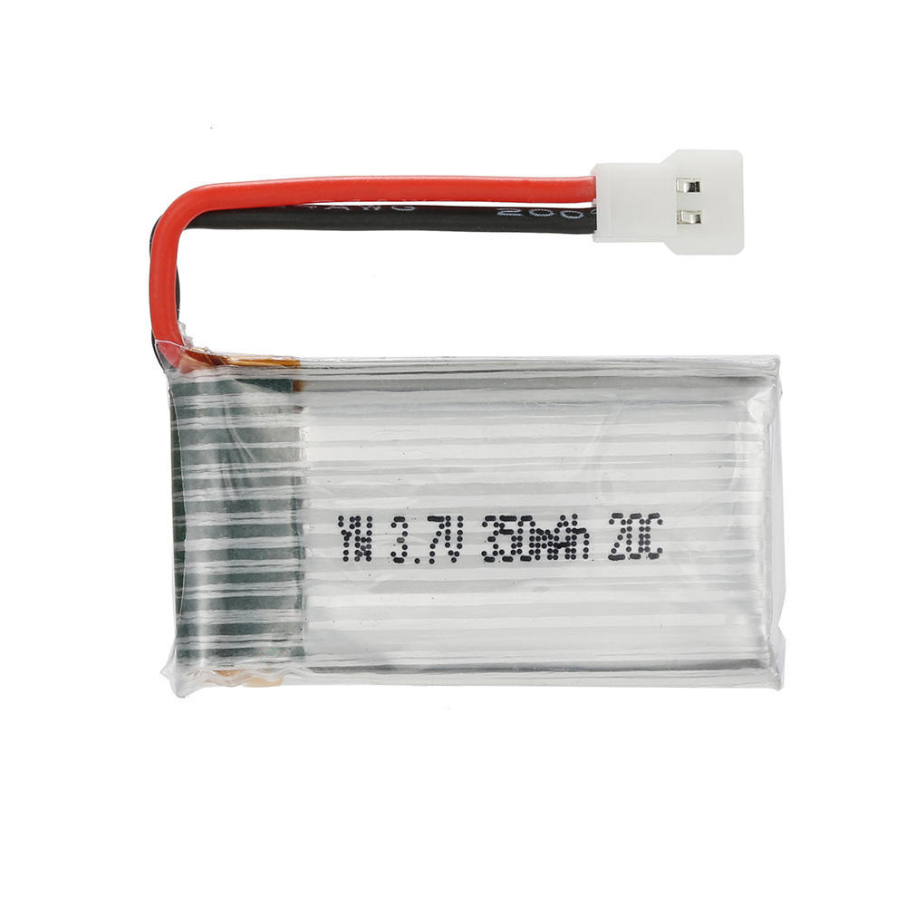 5Pcs 3.7V 350mAh 20C Lipo Battery Kit for JJR/C H6C H6D Hubsan H107C Fayee FY801 RC Quadcopter