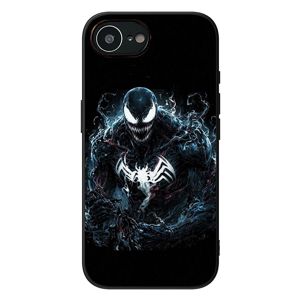 Cover Venom Marvel Spider Man for Samsung Galaxy Note 20 Ultra 10 8 9 S10 Plus Lite S8 A70 A24 A25 S10E A21S A37 A57 A55 A7 Case