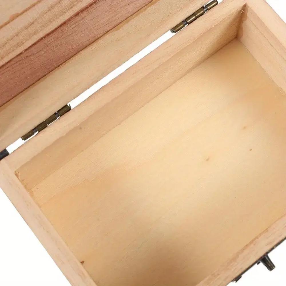 Chinese Style Wooden Savings Tank Retro Password Lock Money Box Money Tank  Gift