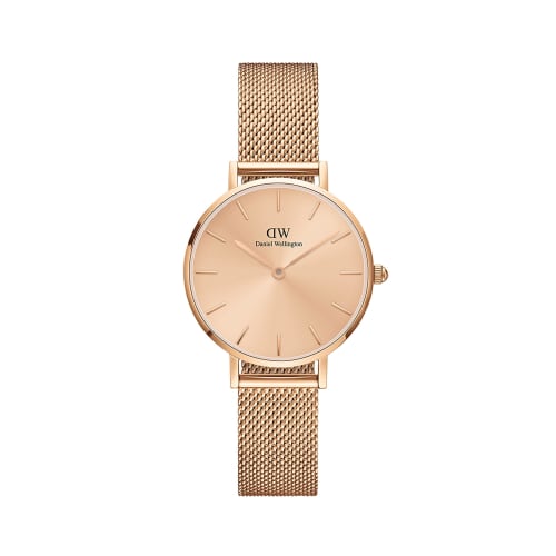 [Oficjalny Sklep/2 Lata Gwarancji/Regularny Produkt Importowany] Zegarek Daniel Wellington DW Damski Petite Unitone 32mm Zegarek Stylowa Marka Różowe Złoto Pre