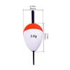 10Pcs Foam Fishing Float Bobber Sea Rock Fishing Striking Float Hard Foam Float Red And White Foam Sea Fishing Bobber