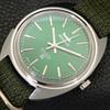 INDIAN VINTAGE HMT KOHINOOR HAND-WINDING MENS GREEN COLOR DIAL WATCH A440967-4
