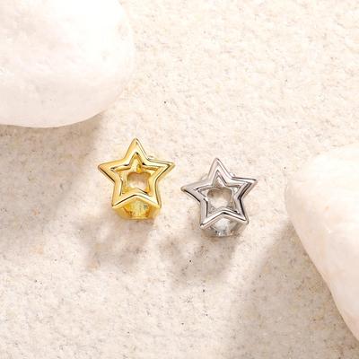 European & American Five-Pointed Star Hip-Hop Grillz - Trendy Unisex Accessory Jewelry