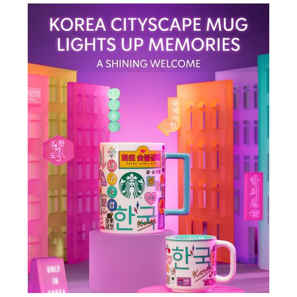 Starbucks Korea Hangul Mug 414ml / Demi Mug 89ml (2 Options)