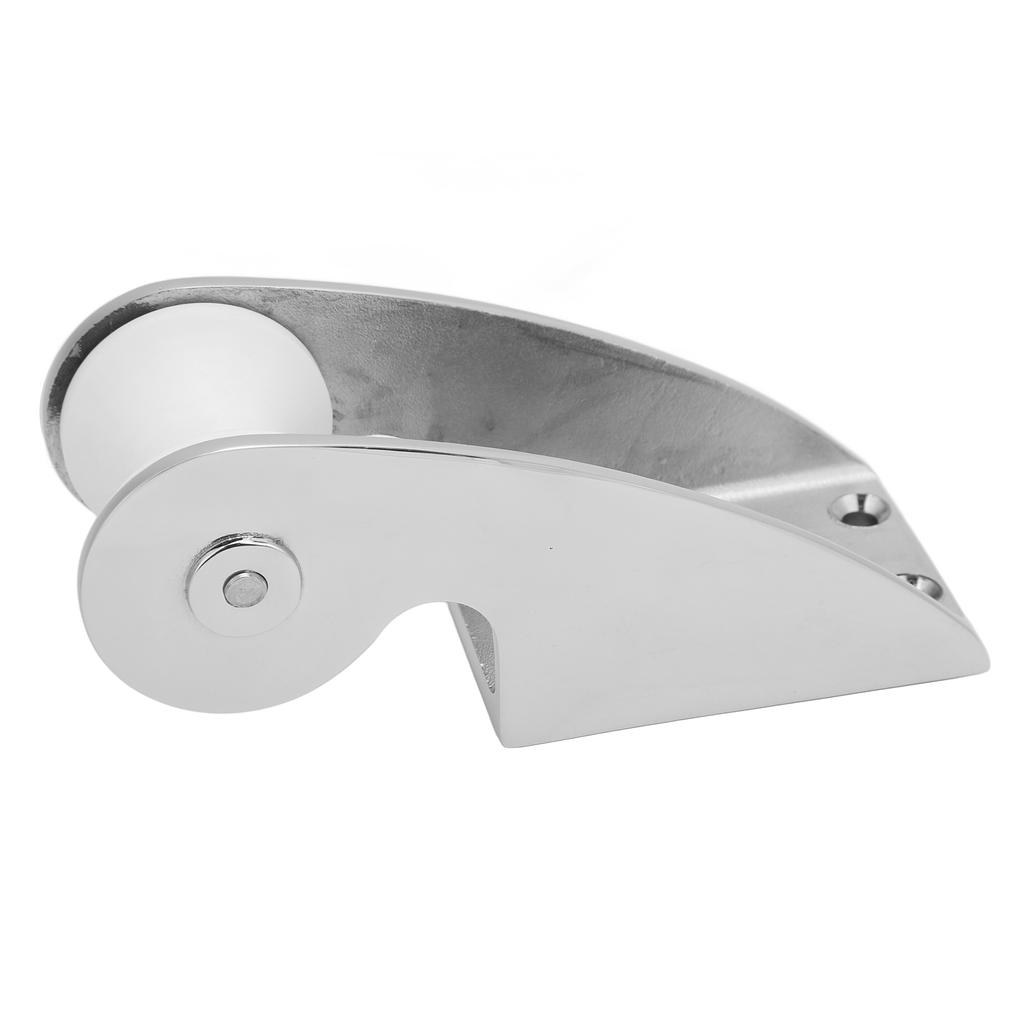 Boat Bow Anchor Roller Bracket Nylon Pulleys Anti Slip Rubber Pad Wear Resistant Boat Anchor Roller